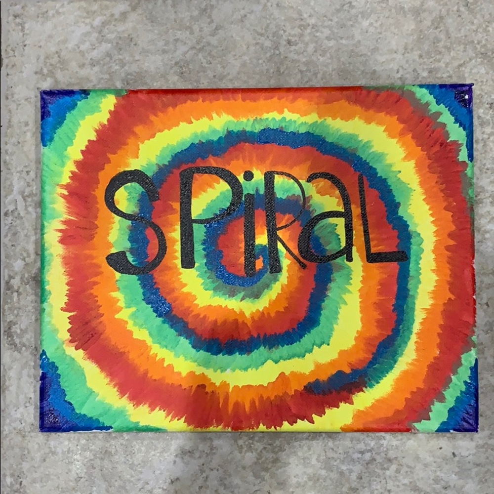 Painted wall art